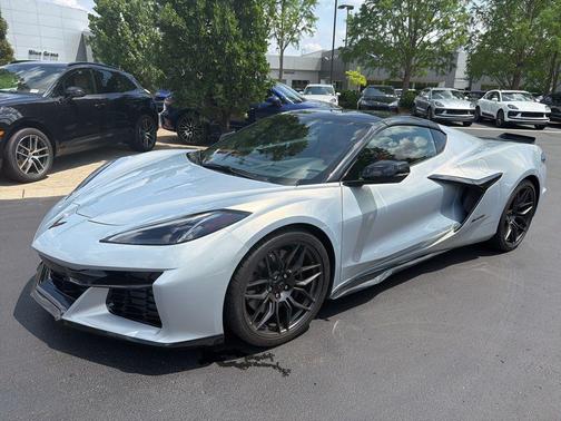 Silver Flare Metallic 2024 Chevrolet Corvette Z06