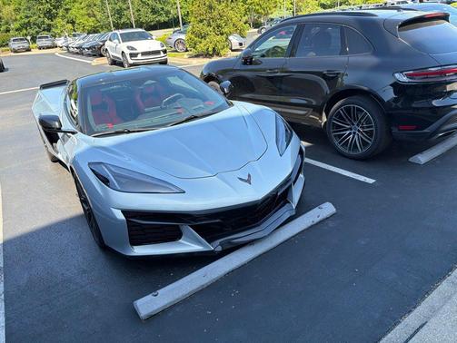 Silver Flare Metallic 2024 Chevrolet Corvette Z06