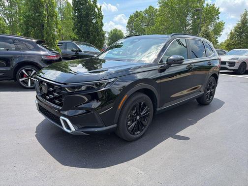Black 2025 Honda CR-V Hybrid Sport Touring AWD