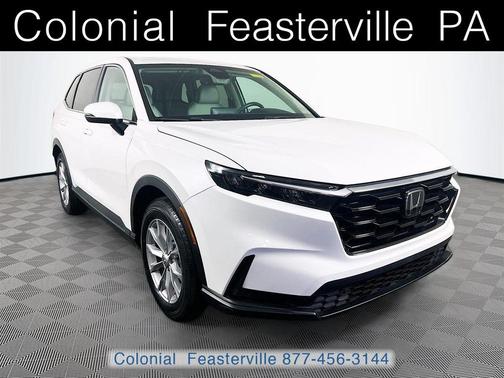 White 2023 Honda CR-V EX-L