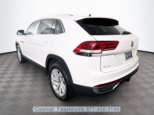 Pure White 2023 Volkswagen Atlas Cross Sport 3.6L V6 SE w/Technology