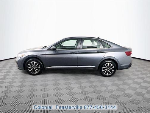 Platinum Gray Metallic 2024 Volkswagen Jetta 1.5T S