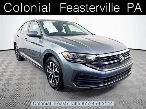 Platinum Gray Metallic 2024 Volkswagen Jetta 1.5T S