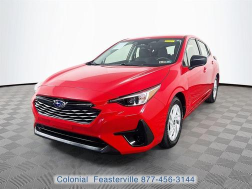 Pure Red 2024 Subaru Impreza Base