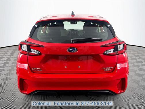 Pure Red 2024 Subaru Impreza Base