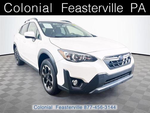 Crystal White Pearl 2023 Subaru Crosstrek Premium