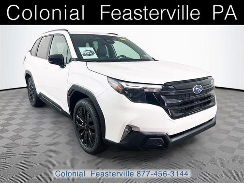 Crystal White Pearl 2026 Subaru Forester Sport