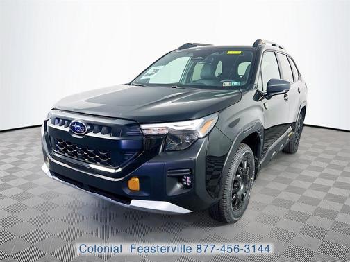 Crystal Black Silica 2026 Subaru Forester Wilderness