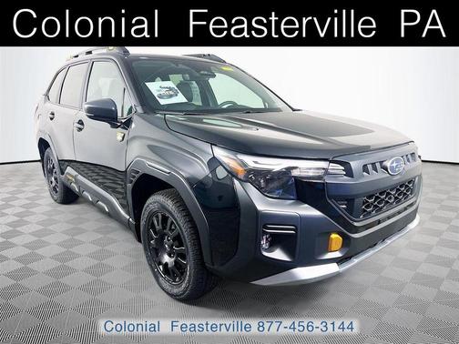 Crystal Black Silica 2026 Subaru Forester Wilderness