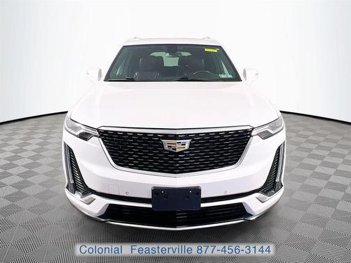 Crystal White Tri-Coat 2020 Cadillac XT6 Premium Luxury AWD