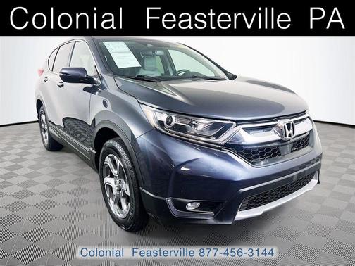 Obsidian Blue Pearl 2018 Honda CR-V EX-L
