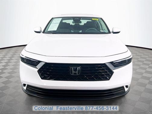 Platinum White 2023 Honda Accord EX