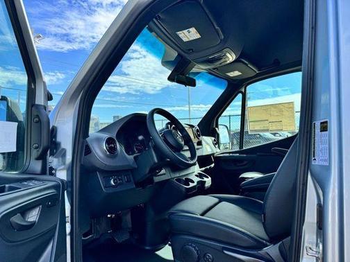 Jet Black 2025 Mercedes-Benz Sprinter 2500 144 WB Standard Roof Passenger