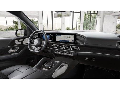 Obsidian Black Metallic 2026 Mercedes-Benz GLS 580 Base 4MATIC