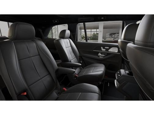 Obsidian Black Metallic 2026 Mercedes-Benz GLS 580 Base 4MATIC