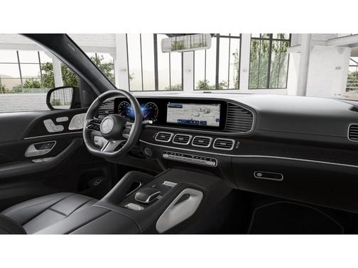 Obsidian Black Metallic 2026 Mercedes-Benz GLS 580 Base 4MATIC