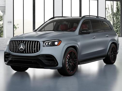 Cirrus Silver Metallic 2026 Mercedes-Benz AMG GLS 63 Base