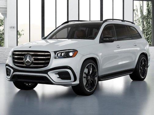 Moonlight White 2026 Mercedes-Benz GLS 580 Base 4MATIC