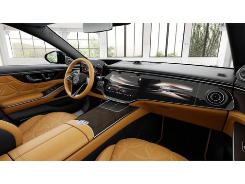 Emerald Green Metallic 2027 Mercedes-Benz S-Class 580