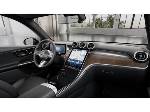 Black 2026 Mercedes-Benz GLC 300 Base