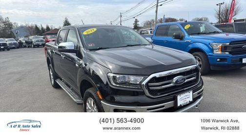 Shadow Black 2019 Ford Ranger LARIAT