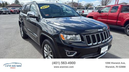Black 2015 Jeep Grand Cherokee Limited