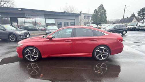 San Marino Red 2018 Honda Accord Sport