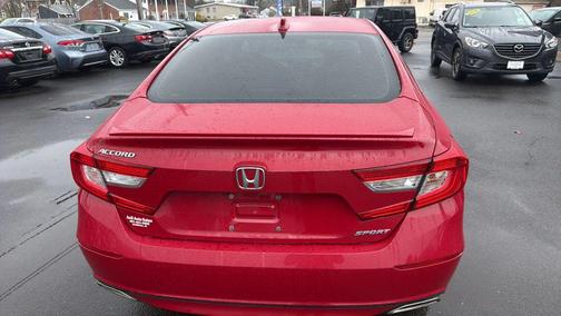 San Marino Red 2018 Honda Accord Sport
