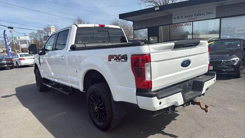White Platinum Metallic Tri-Coat 2019 Ford F-250 Lariat
