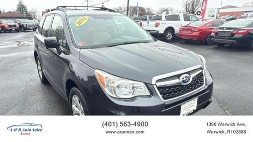 Quartz Blue Pearl 2015 Subaru Forester 2.5i Premium