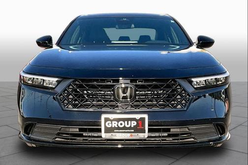 Crystal Black Pearl 2025 Honda Accord Hybrid Sport-L