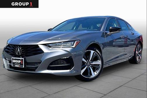 Liquid Carbon Metallic 2025 Acura TLX Technology