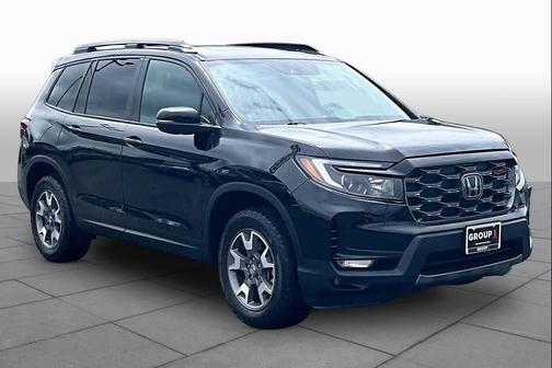 Crystal Black Pearl 2022 Honda Passport AWD TrailSport