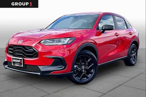 Milano Red 2025 Honda HR-V AWD Sport