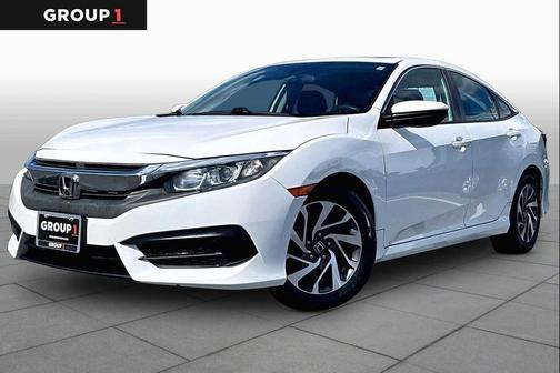 Crystal Black Pearl 2016 Honda Civic EX