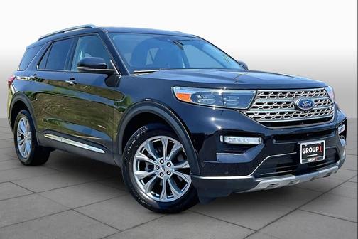 AGATE BLACK METALLIC 2023 Ford Explorer Limited