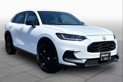 Platinum White Pearl 2024 Honda HR-V 2WD Sport