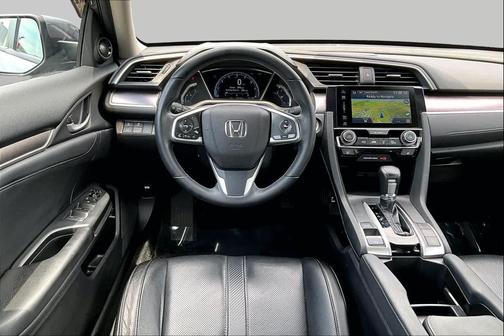 Modern Steel Metallic 2016 Honda Civic Touring