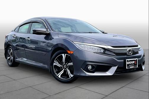 Modern Steel Metallic 2016 Honda Civic Touring