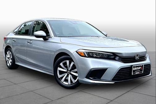 Lunar Silver Metallic 2024 Honda Civic LX