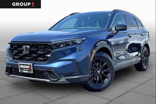 Canyon River Blue Metallic 2024 Honda CR-V Hybrid Sport AWD