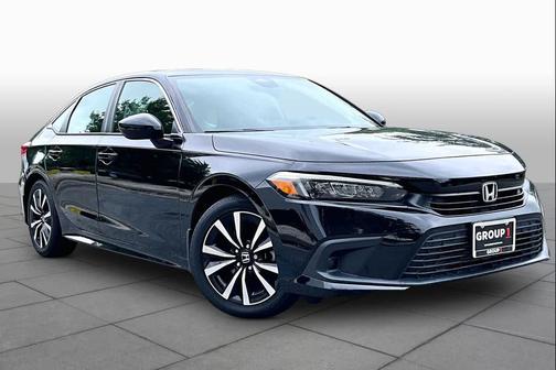 Crystal Black Pearl 2023 Honda Civic EX