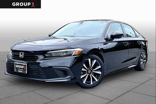 Crystal Black Pearl 2023 Honda Civic EX