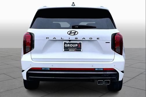 Hyper White 2025 Hyundai PALISADE Calligraphy Night Edition