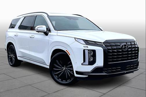Hyper White 2025 Hyundai PALISADE Calligraphy Night Edition