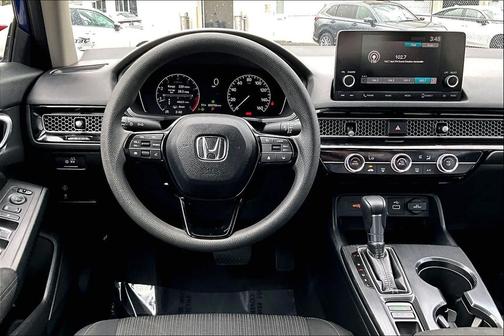 Aegean Blue Metallic 2023 Honda Civic LX