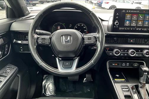 Platinum White Pearl 2023 Honda CR-V Hybrid Sport Touring AWD