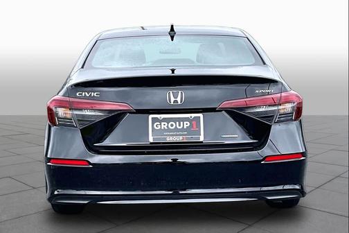 Crystal Black Pearl 2025 Honda Civic Hybrid Sport