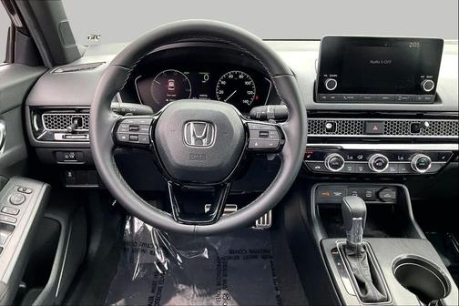 Crystal Black Pearl 2025 Honda Civic Hybrid Sport