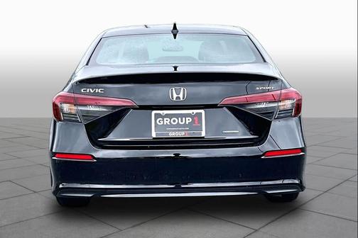Crystal Black Pearl 2025 Honda Civic Hybrid Sport